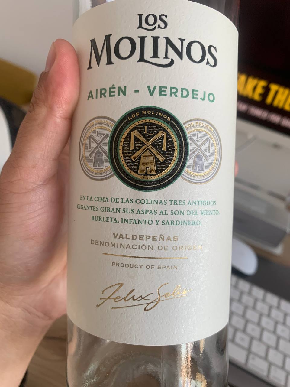 Valencia - Valdepeñas - Airen Verdejo - Los Molinos